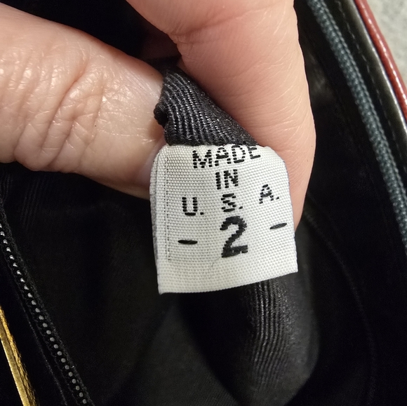 Vintage Sharif Multicolored Lizard/ Croc Patchwork Crossbody/Shoulderbag - Picture 13 of 14